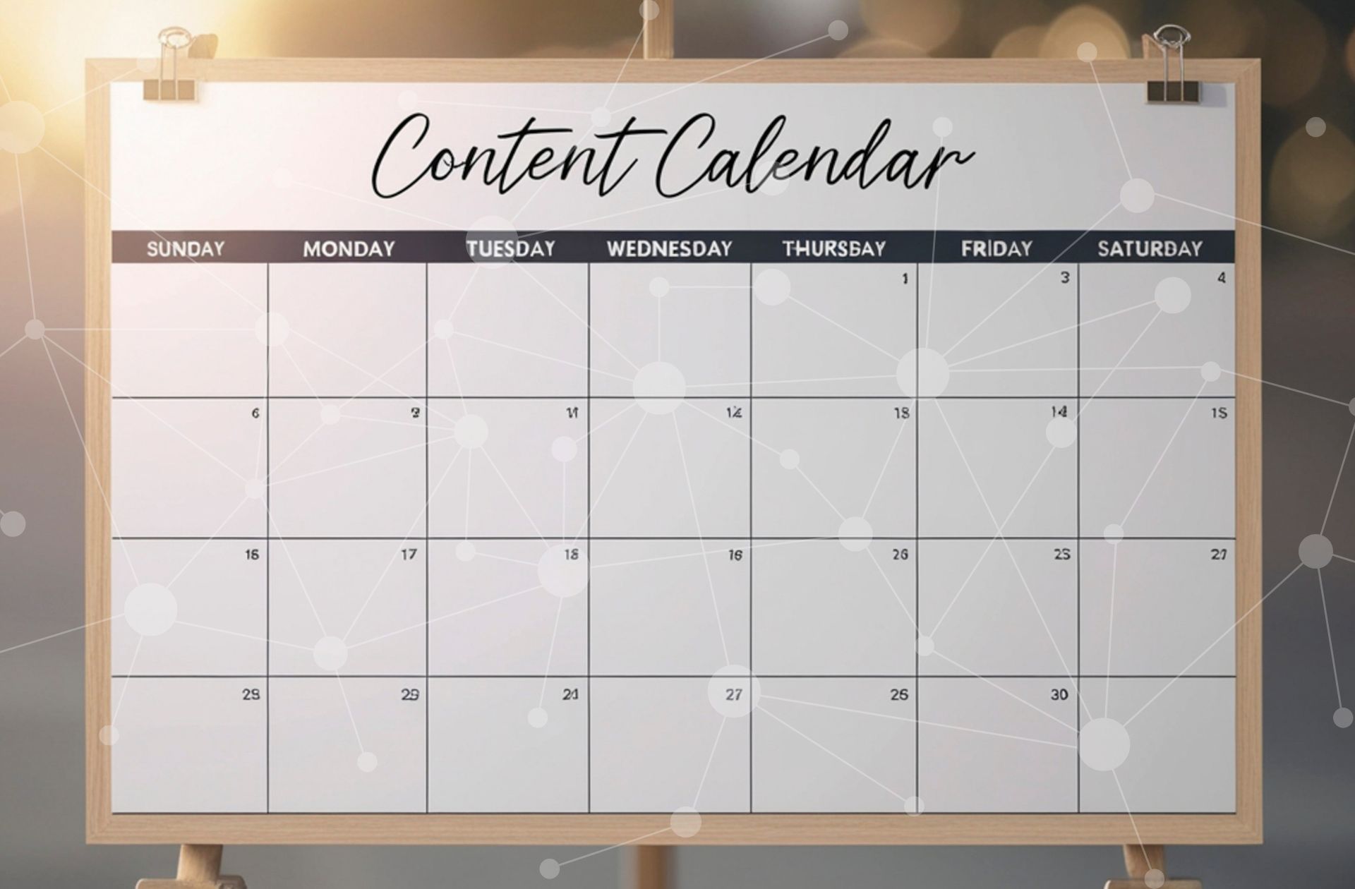 Hoe wij in 48 uur jouw volledige maandcontent aanleveren