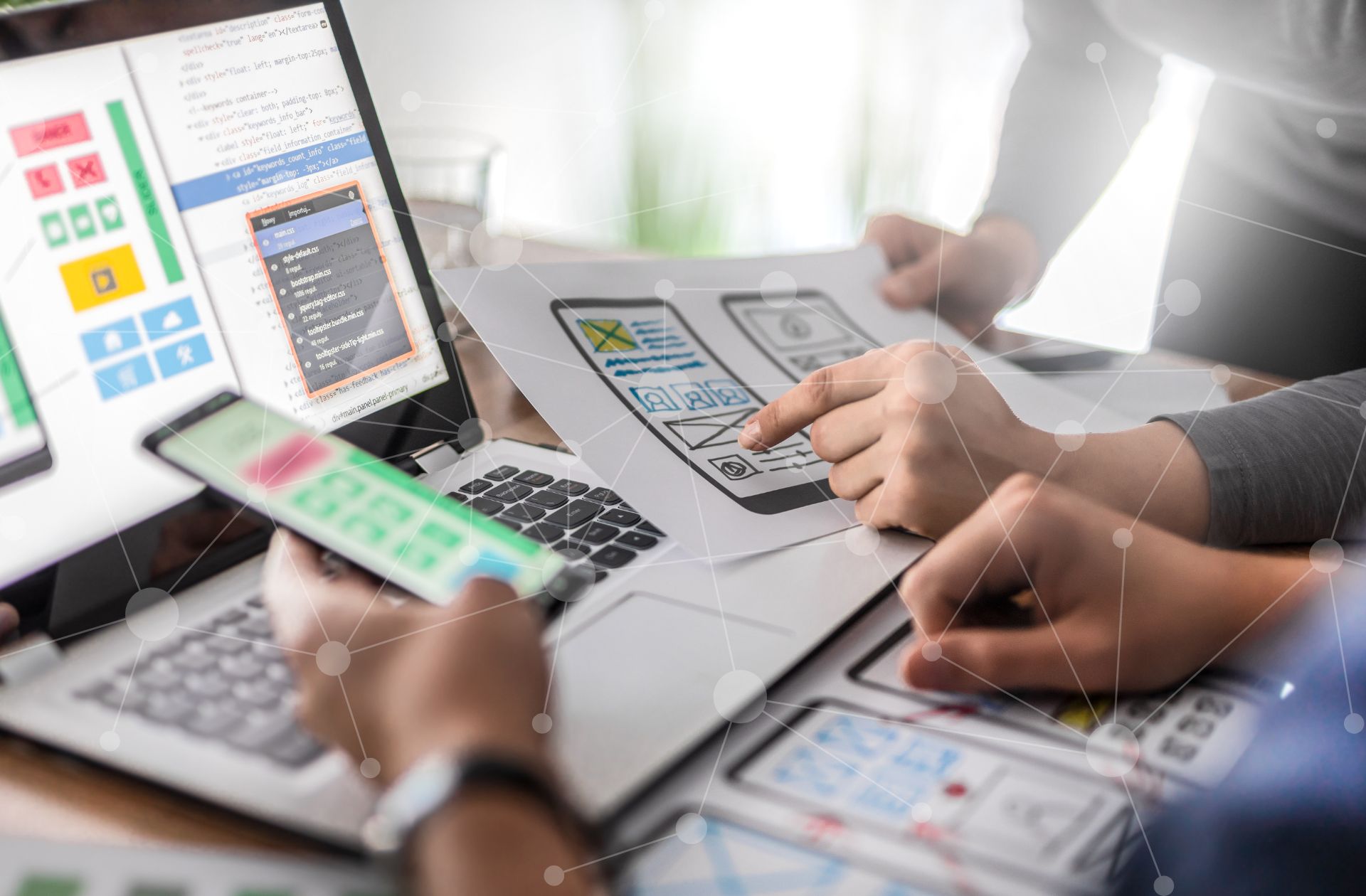 Website laten maken voor €100 per maand